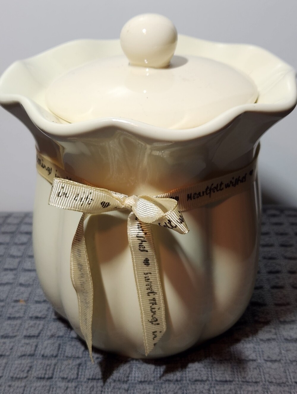 The Unbranded Brand Sweet Things In Life, Vanilla Scented Ceramic Candle